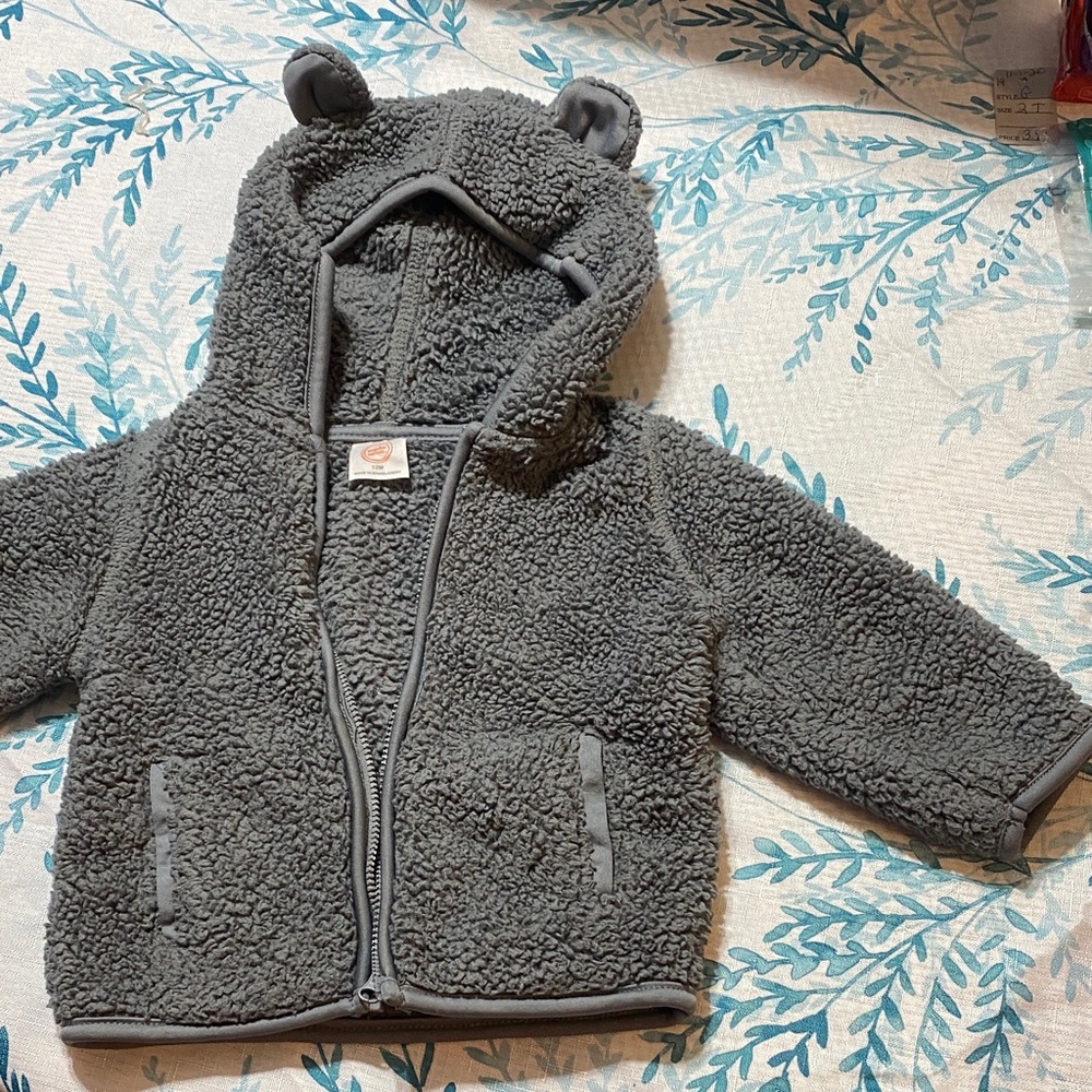 Wonder Nation Gray Fleece Hoodie